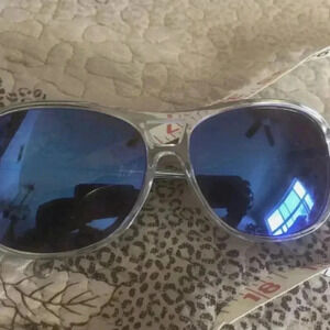 Vintage VECTRA Sunglasses clear purple